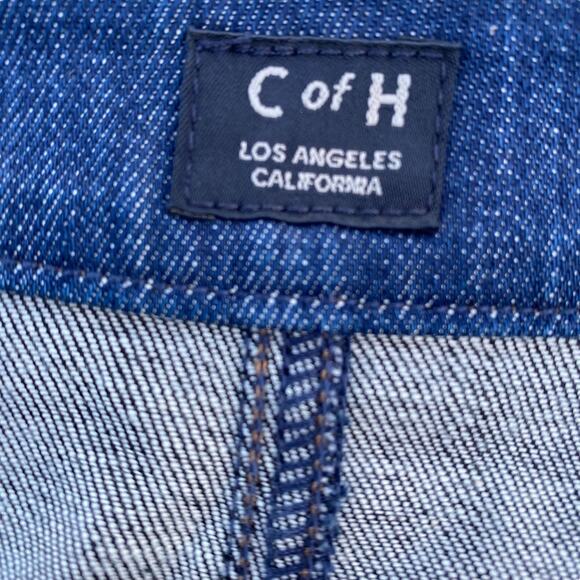 New Citizens Of Humanity Women's Dark Wash A-Line Denim Mini Skirt Size 27 - Picture 7 of 13